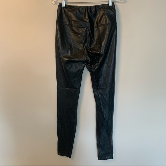 Wilfred Free daria pant High-waisted Vegan Leather leggings M - Picture 3 of 9